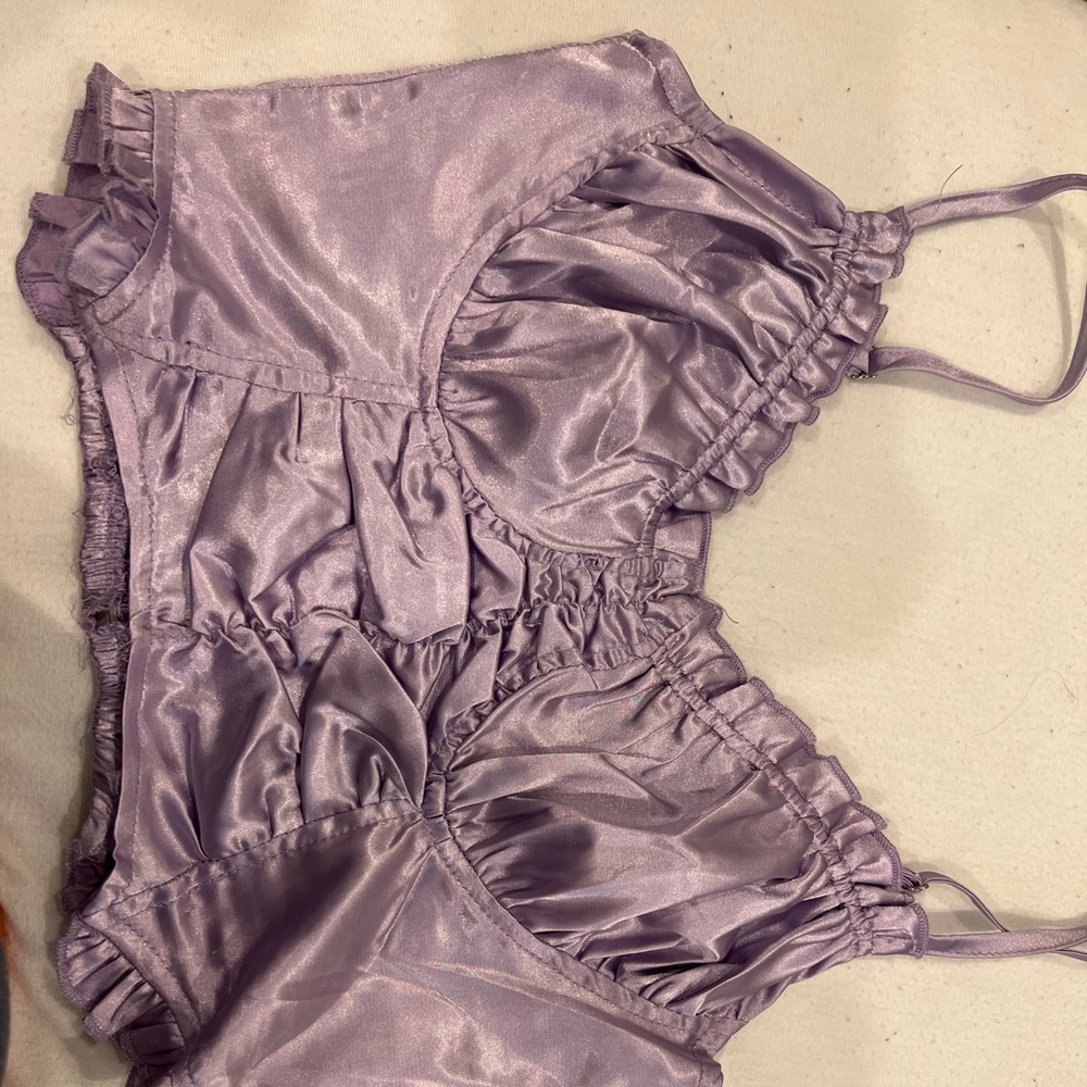 Purple princess Polly size 4 shirt